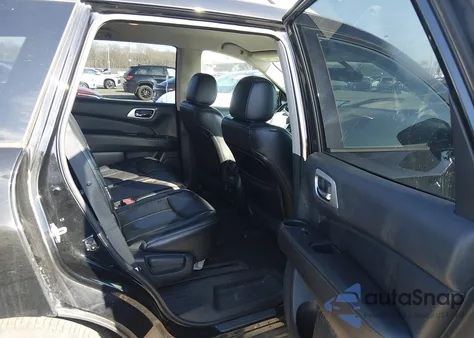 2018 Nissan Pathfinder Sl из США, поврежденный, VIN 5N1DR2MNXJC632721